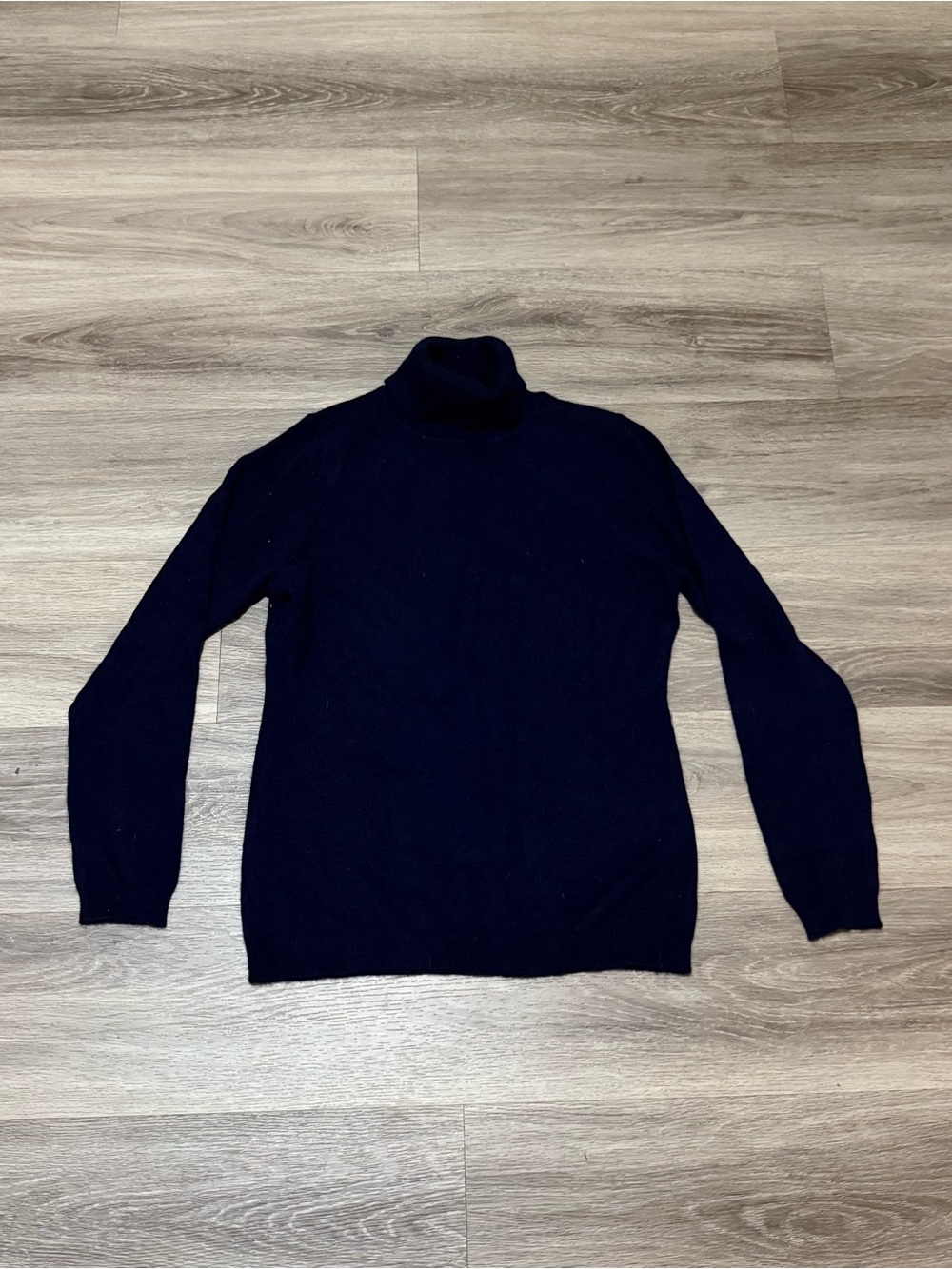 Charter Club Navy Turtleneck Sweater